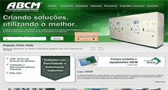 Desktop Screenshot of abcm.com.br